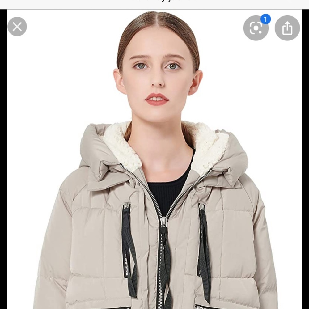 XS cream Orlay coat